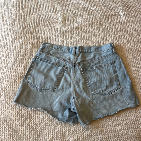 Midrise 90s Baggy Cut Offs - Picture 3 of 3